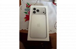 17 Pro Max 256GB Eredeti bontatlan dobozban 