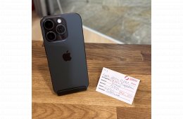 Apple iPhone 15 Pro  - 128GB - Fekete Titán - Akku 100% -(143.)