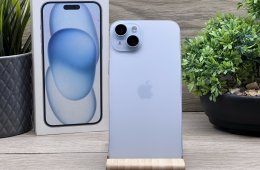 iPhone 15 Plus Blue 256GB 2 ÉV Garanciával 100%