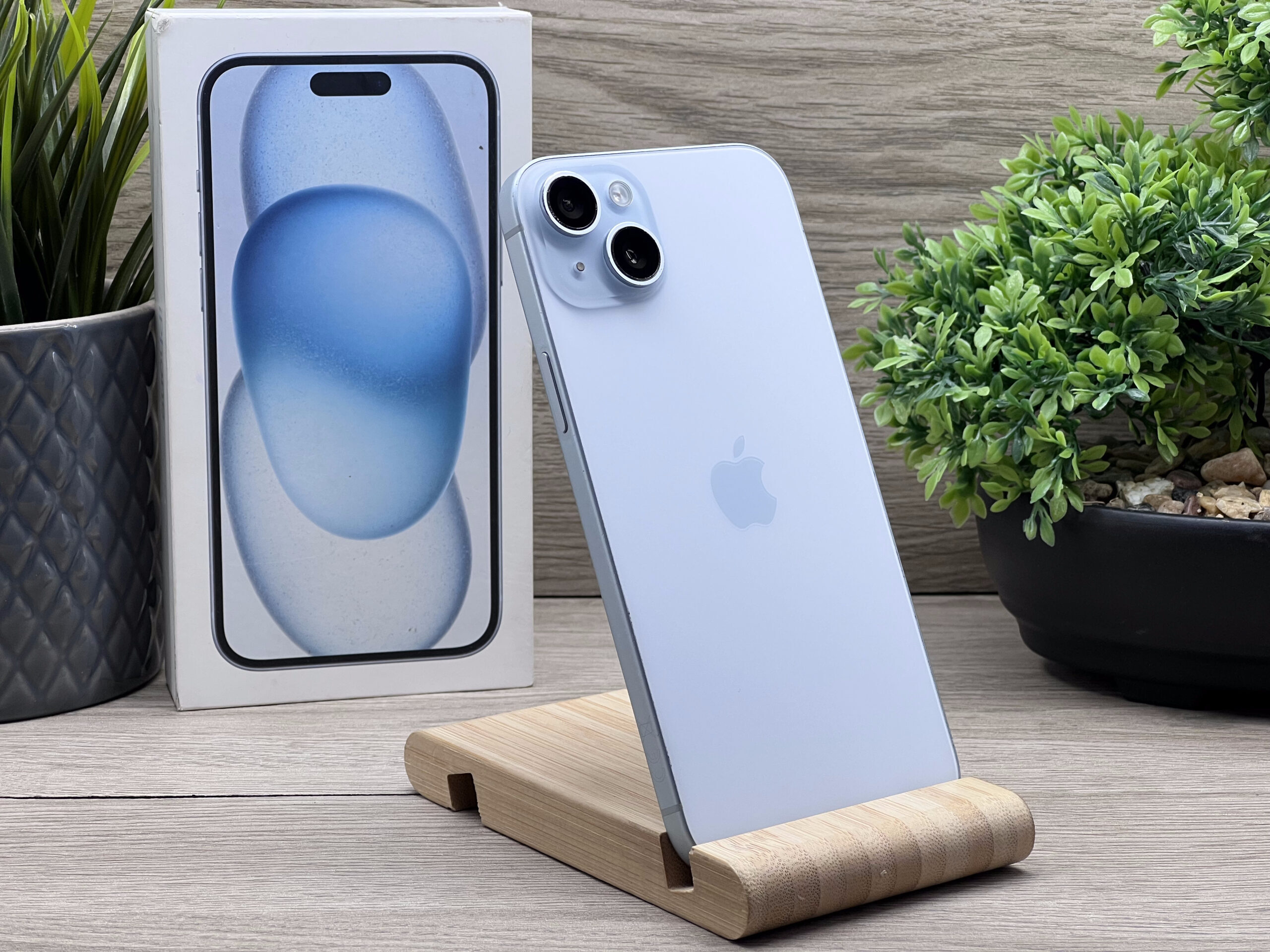 iPhone 15 Plus Blue 256GB 2 ÉV Garanciával 100%