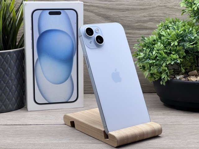 iPhone 15 Plus Blue 256GB 2 ÉV Garanciával 100%