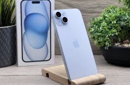 iPhone 15 Plus Blue 256GB 2 ÉV Garanciával 100%