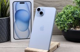 iPhone 15 Plus Blue 256GB 2 ÉV Garanciával 100%
