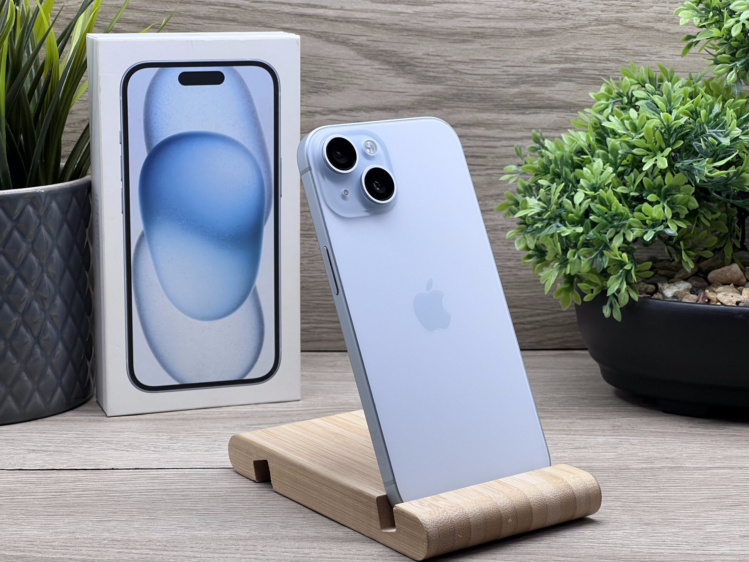 iPhone 15 Blue 128GB 2 ÉV Garanciával 100%