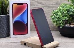 iPhone 14 Red 256GB 2 ÉV Garanciával 91%