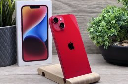 iPhone 14 Red 256GB 2 ÉV Garanciával 91%