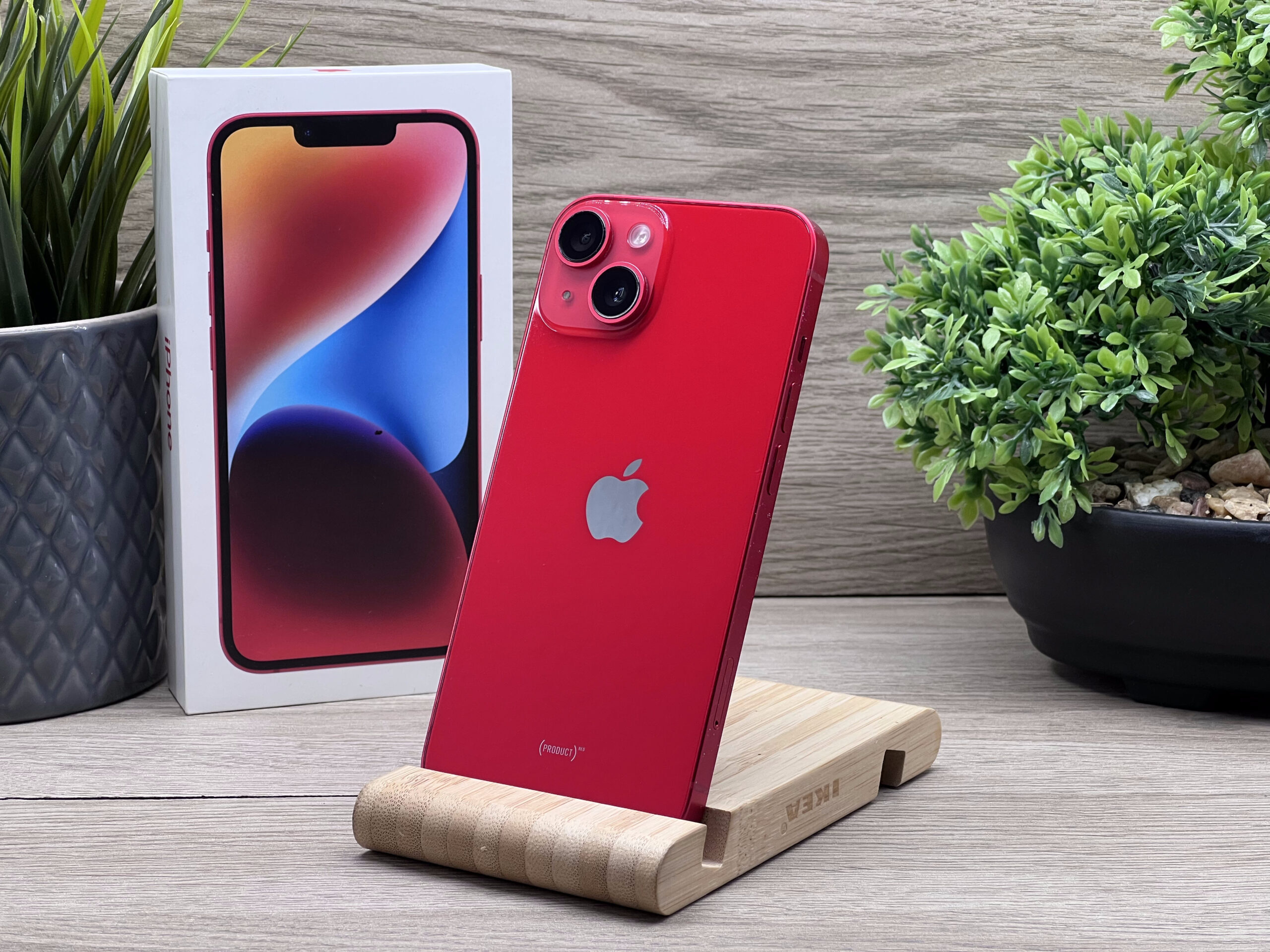 iPhone 14 Red 256GB 2 ÉV Garanciával 91%