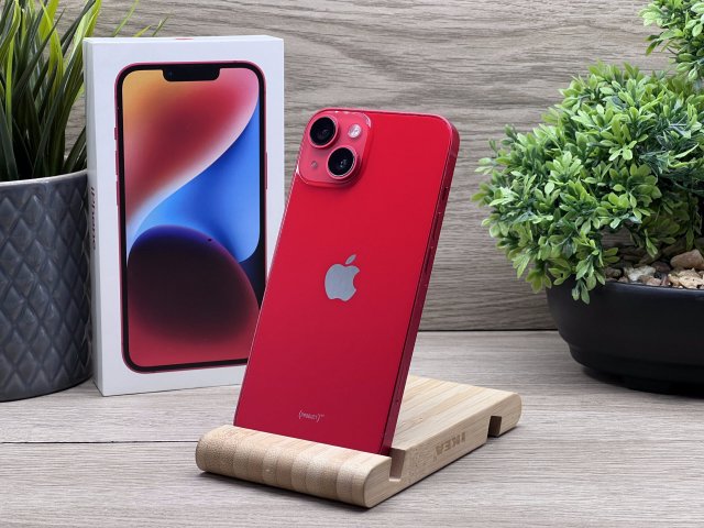 iPhone 14 Red 256GB 2 ÉV Garanciával 91%