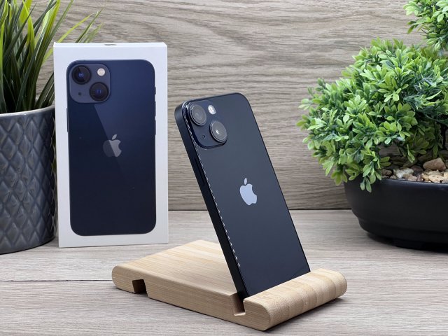 Hibátlan iPhone 13 Mini Midnight 128GB 2 ÉV Garanciával