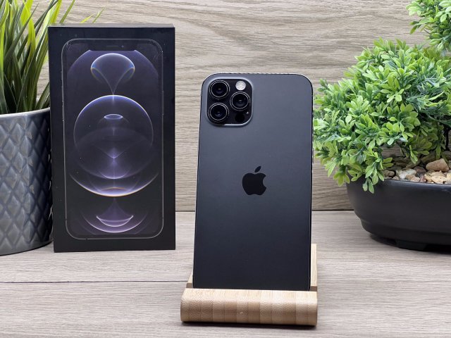 Hibátlan iPhone 12 Pro Graphite 128GB 2 ÉV Garanciával 93%