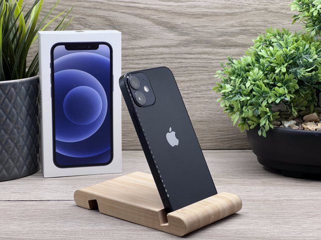 iPhone 12 Mini Black 64GB 2 ÉV Garanciával 100%
