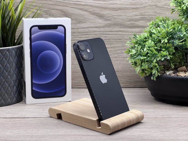 iPhone 12 Mini Black 64GB 2 ÉV Garanciával 100%
