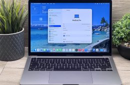 MacBook Pro 2020 M1 13” 256GB 8GB 2 ÉV Garanciával 94%