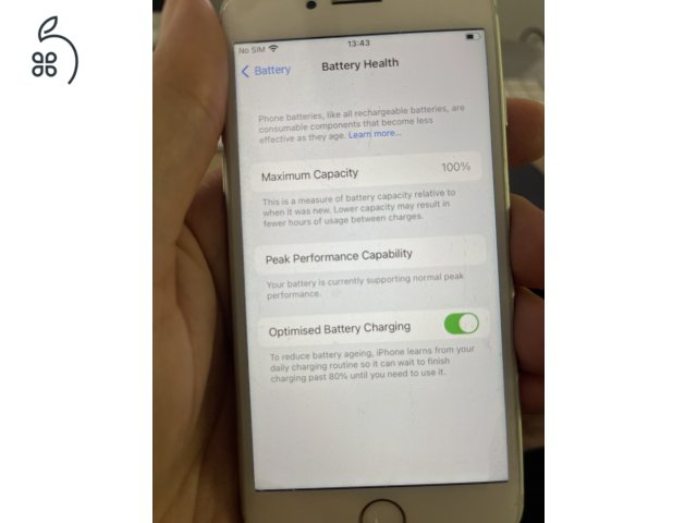iPhone 7 128 GB – független, 100% akku