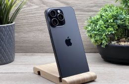 iPhone 15 Pro Max Black Titanium 256GB 2 ÉV Garanciával 90%
