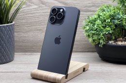 iPhone 15 Pro Max Black Titanium 256GB 2 ÉV Garanciával 90%