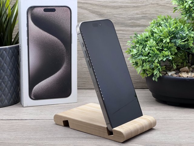 Hibátlan iPhone 15 Pro Max Natural Titanium 256GB 2 ÉV Garanciával 92%