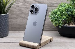 iPhone 15 Pro Max Natural Titanium 256GB 2 ÉV Garanciával 100%