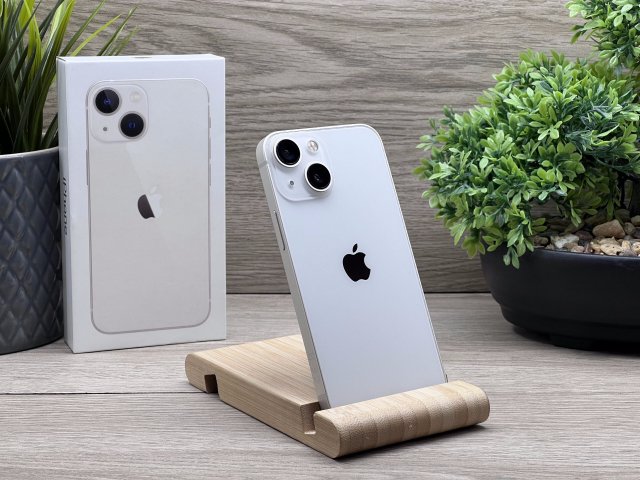 Hibátlan iPhone 13 Mini Starlight 128GB 2 ÉV Garanciával 91%