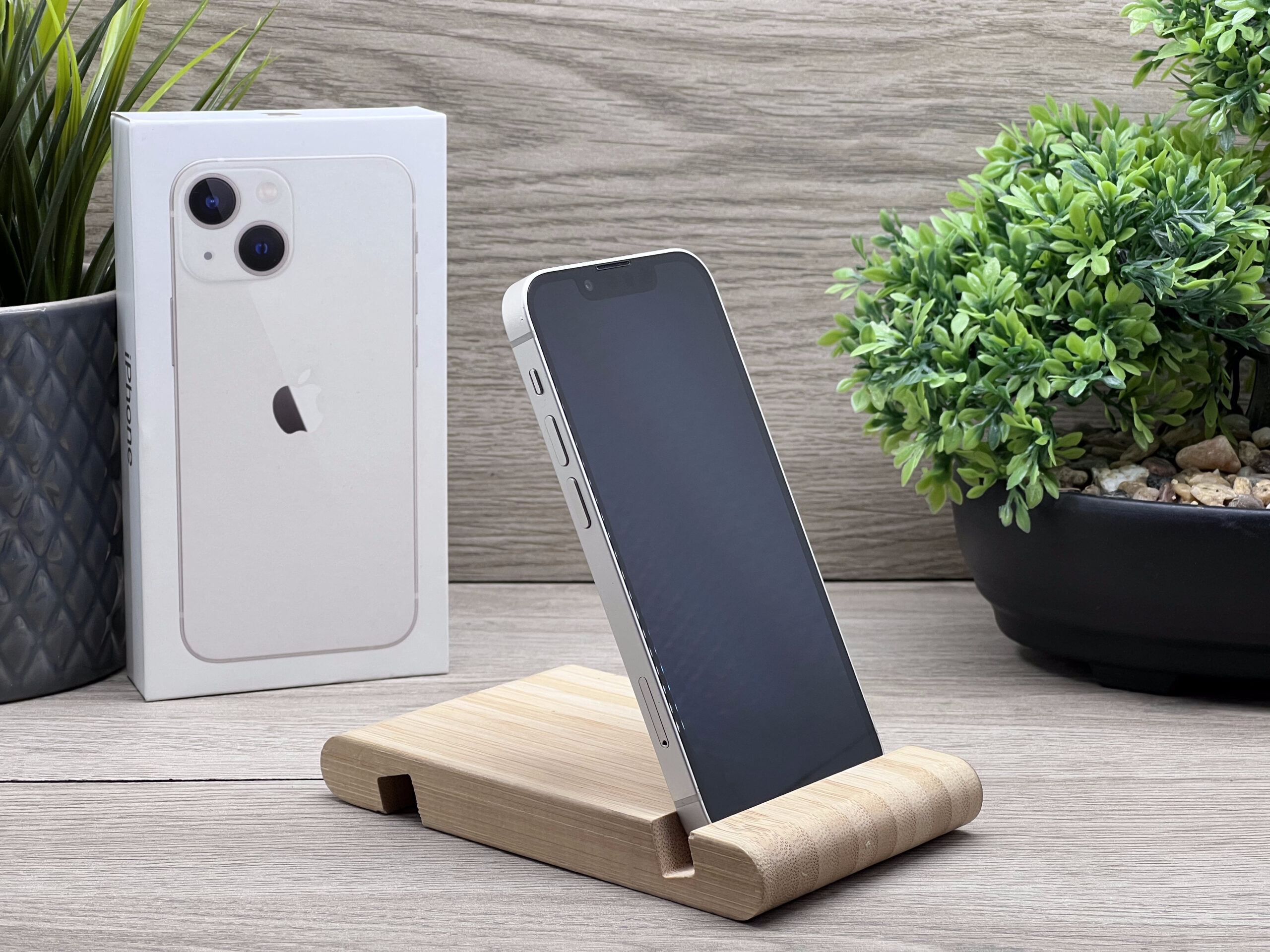 Hibátlan iPhone 13 Mini Starlight 128GB 2 ÉV Garanciával 91%
