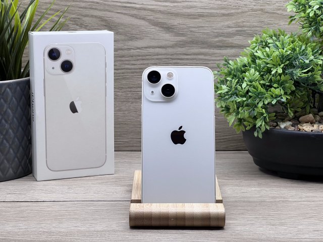 Hibátlan iPhone 13 Mini Starlight 128GB 2 ÉV Garanciával 91%
