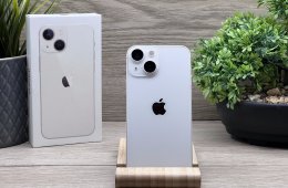 Hibátlan iPhone 13 Mini Starlight 128GB 2 ÉV Garanciával 91%