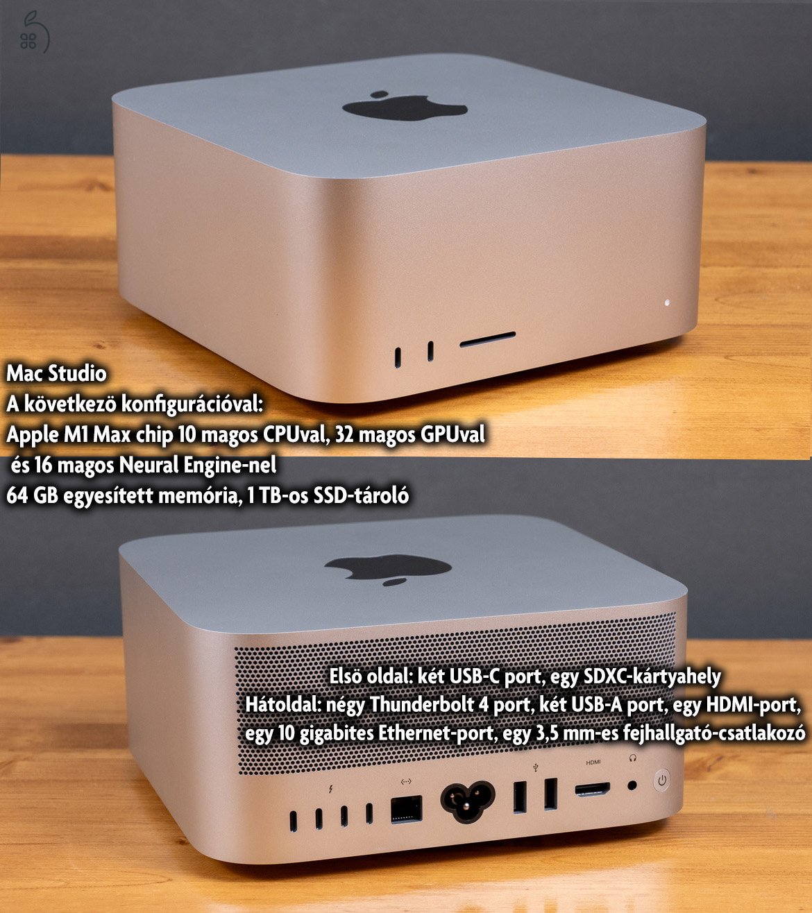 Mac Studio M1 MAX  64GB 1TB ssd
