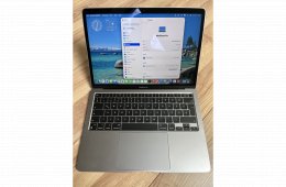 MBA 2020 M1 8 gb 256 gb akku 85% asztroszürke