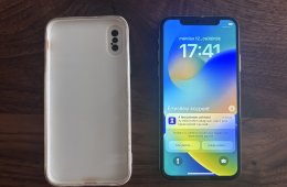 iPhone X 100% akksival eladó