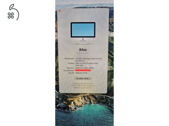 Eladó Apple iMac 21,5