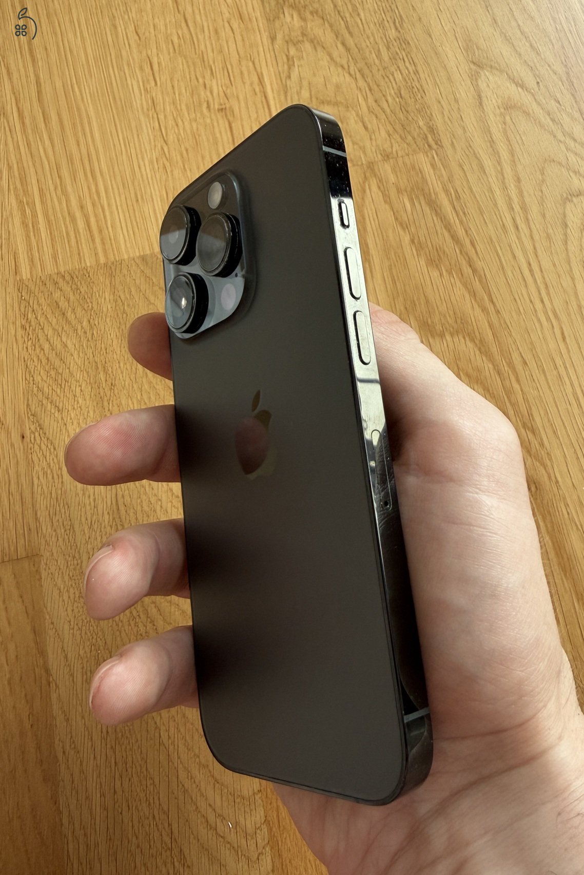 iPhone 14 Pro 128 GB Space Black, Megkímélt, Hibátlan állapotban