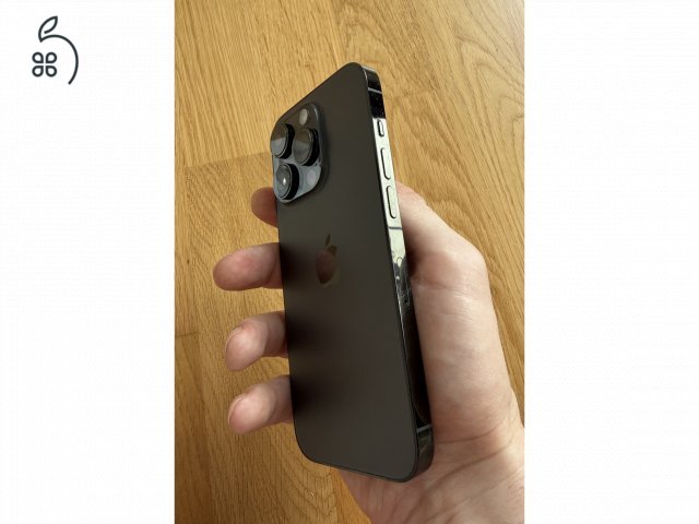 iPhone 14 Pro 128 GB Space Black, Megkímélt, Hibátlan állapotban