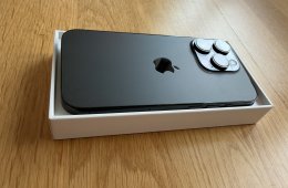 iPhone 14 Pro 128 GB Space Black, Megkímélt, Hibátlan állapotban