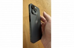 iPhone 14 Pro 128 GB Space Black, Megkímélt, Hibátlan állapotban