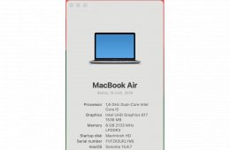 MacBook Air 13' 2019 (Intel i5, 8GB RAM, 128GB SSD) 
