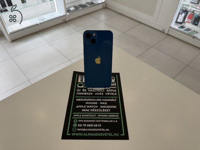 iPhone 13 128GB Független Újszerű/1 hónap gar./Akku 87%/p4945
