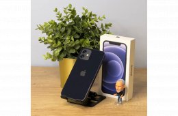 MacSzerez.com / iPhone 12 Mini / 64GB / Midnight / Kártyafüggetlen / Új akkumulátor! /Garancia!