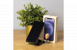 MacSzerez.com / iPhone 12 Mini / 64GB / Midnight / Kártyafüggetlen / Új akkumulátor! /Garancia!