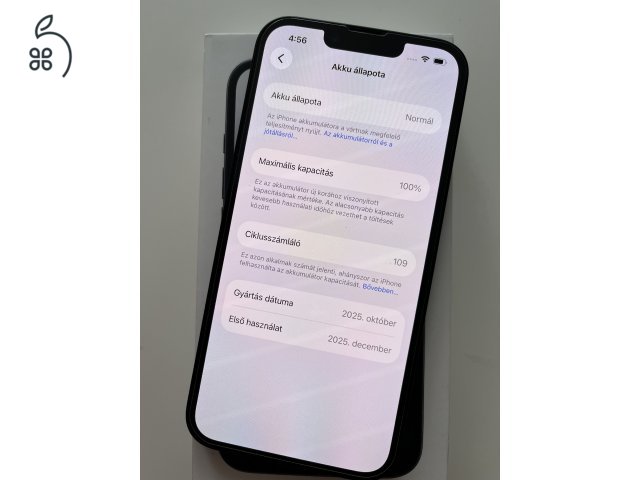 iPhone 16e 128GB Makulátlan! Akku 100%!