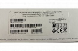 Apple Watch S9 Cellular Fekete 41mm