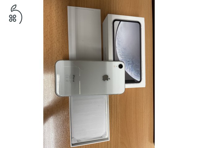 Gyári új akkumulátorral, új üveghátlappal iPhone XR 64 GB eladó!