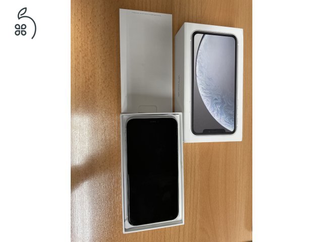 Gyári új akkumulátorral, új üveghátlappal iPhone XR 64 GB eladó!