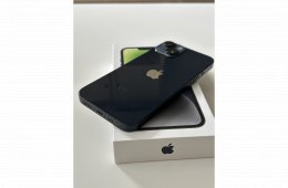 GYÖNYÖRŰ iPhone 14 éjfekete 128gb, 100% Akku