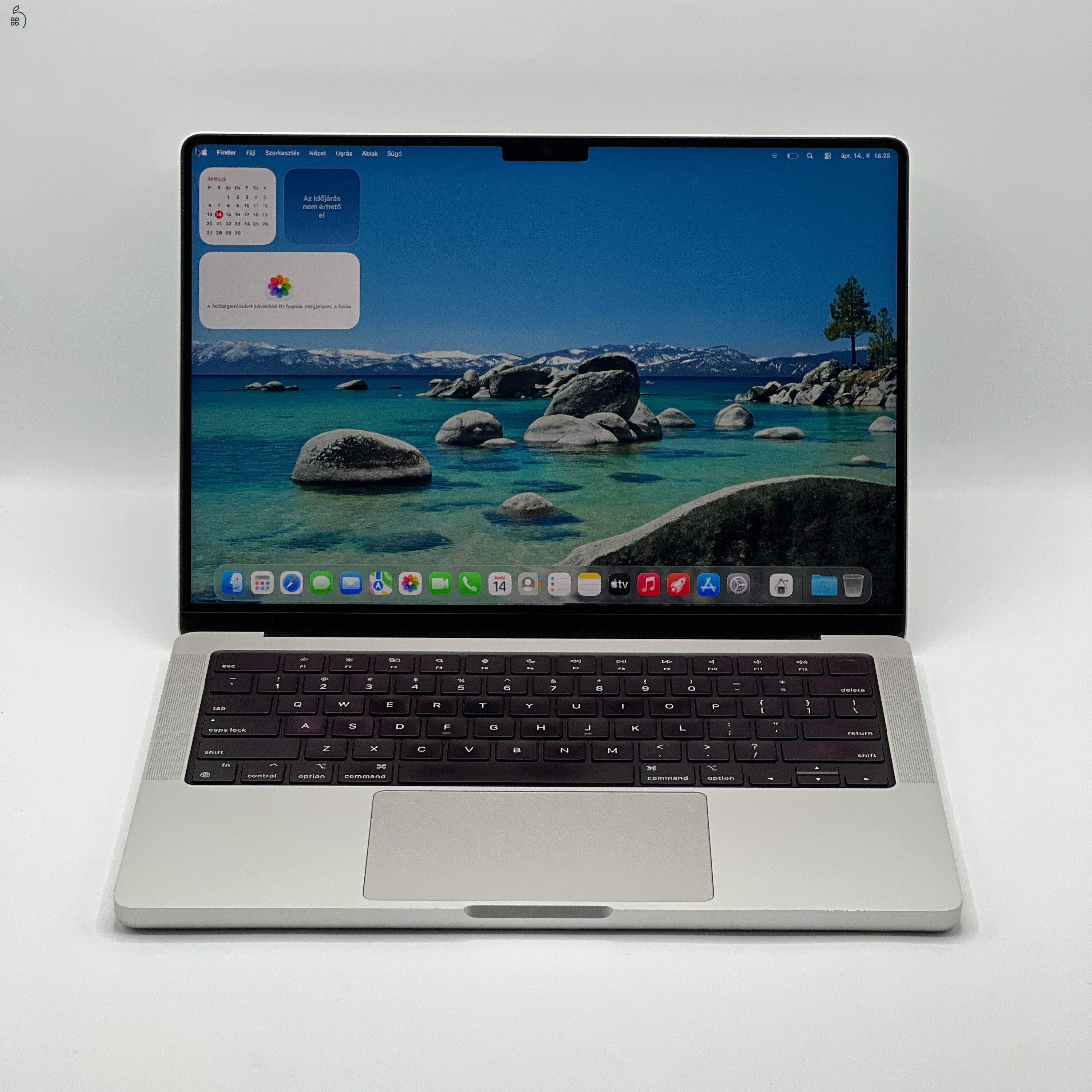 MacBook Pro 14″ 2021, M1 Pro 8 core, 16 GB RAM, 14 core GPU, 512 GB SSD, USA Bill 27% Áfás, 451AB
