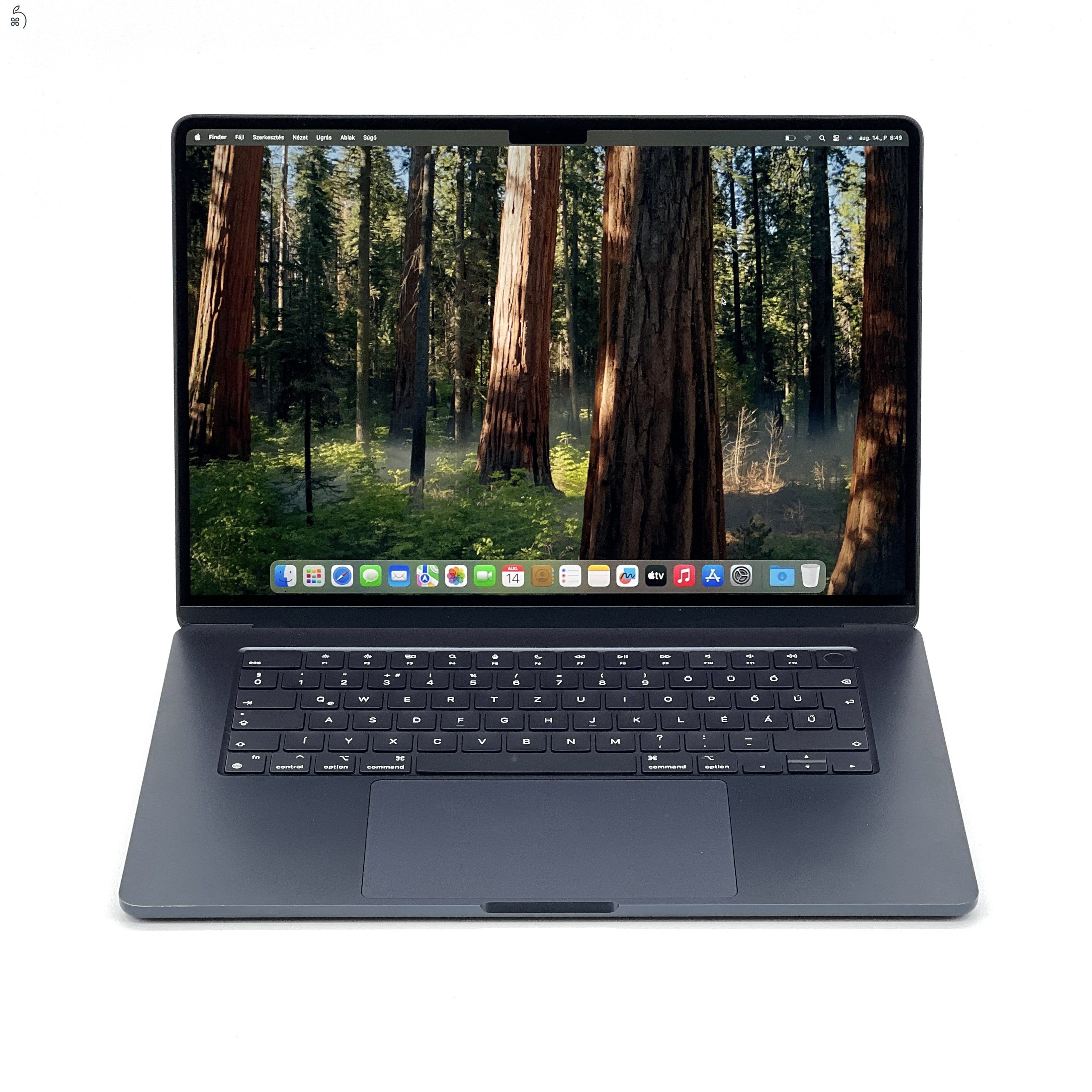 MacBook Air 15″ 2024, M3 8 Core, 16 GB RAM, 10 core GPU, 512 GB SSD, Midnight 27% Áfás, 0432AB 