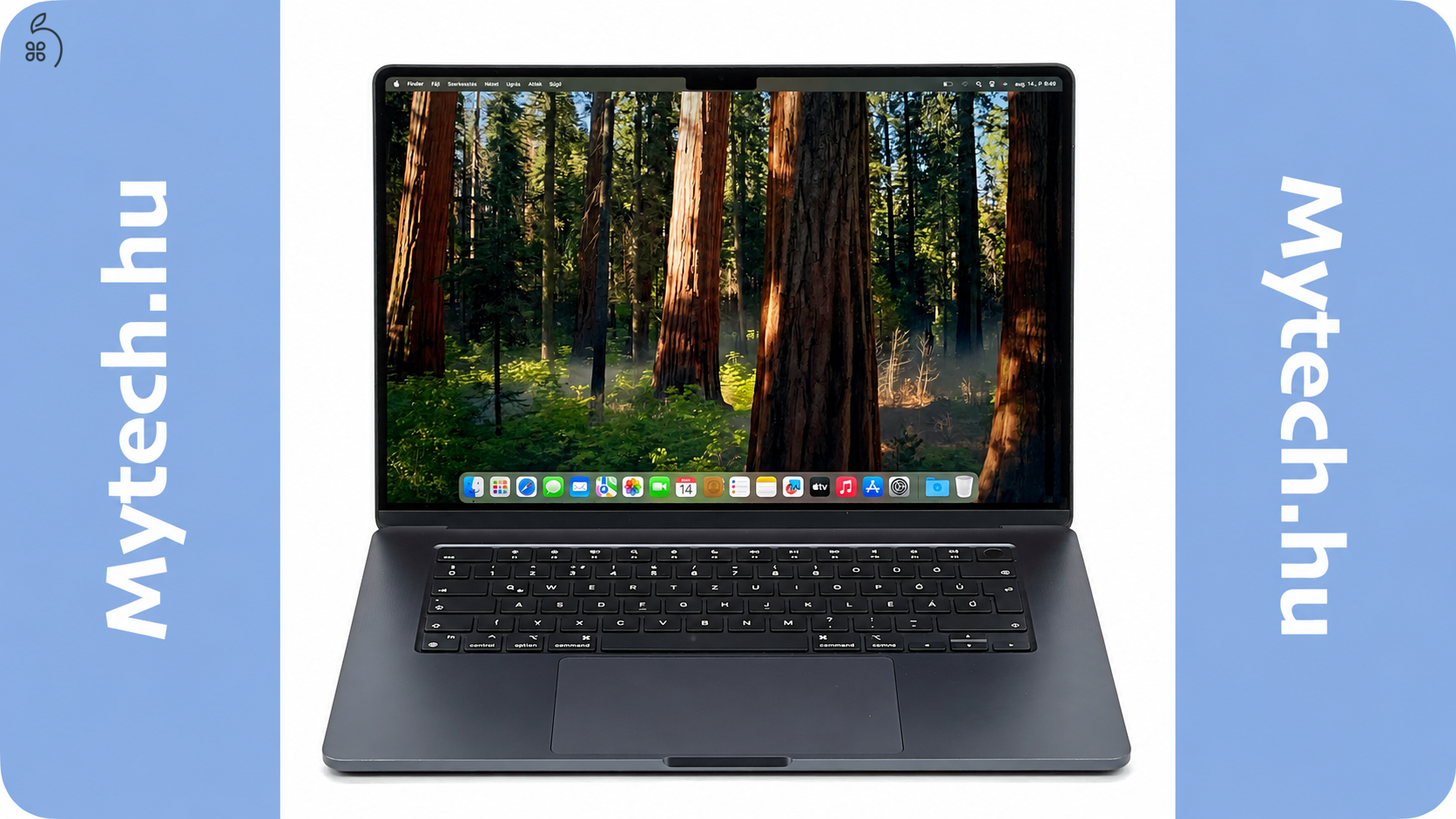 MacBook Air 15″ 2024, M3 8 Core, 16 GB RAM, 10 core GPU, 512 GB SSD, Midnight 27% Áfás, 0432AB 