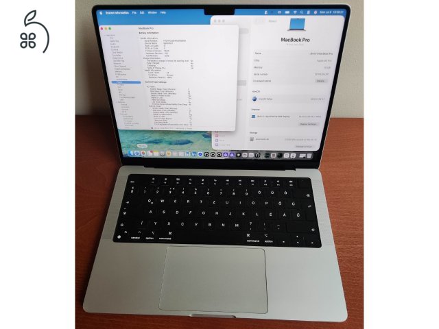 1 év garancia M3Pro 18Gb Macbook Pro