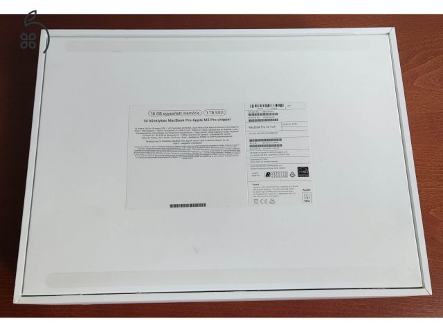 1 év garancia M3Pro 18Gb Macbook Pro
