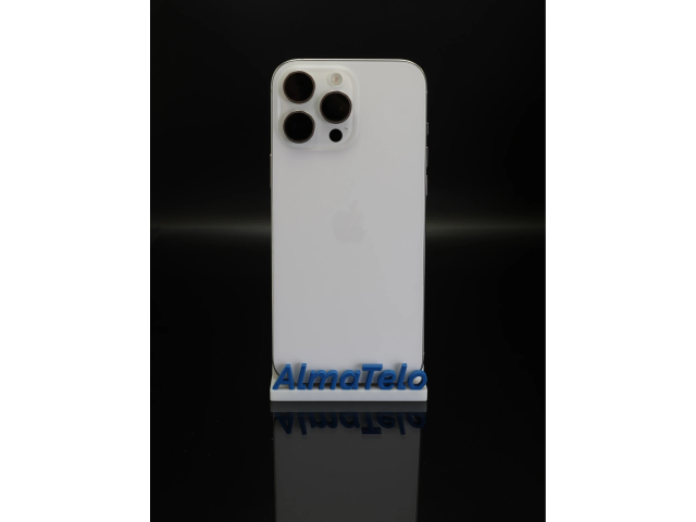 Apple iPhone 16 Pro Max 256 GB White Titanium 96% akku - 12 HÓ GARANCIA