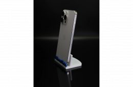 Apple iPhone 16 Pro Max 256 GB White Titanium 96% akku - 12 HÓ GARANCIA
